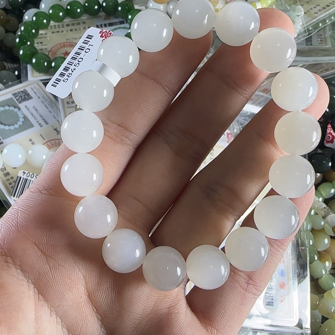 和田玉手链未镶嵌86