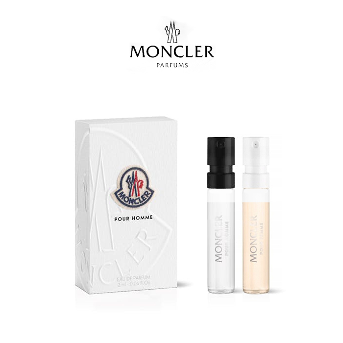 MONCLER/盟可睐 同名香水 男+女试管组合 2ml*2