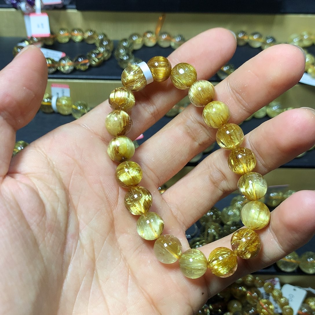 水晶手链未镶嵌钛晶11