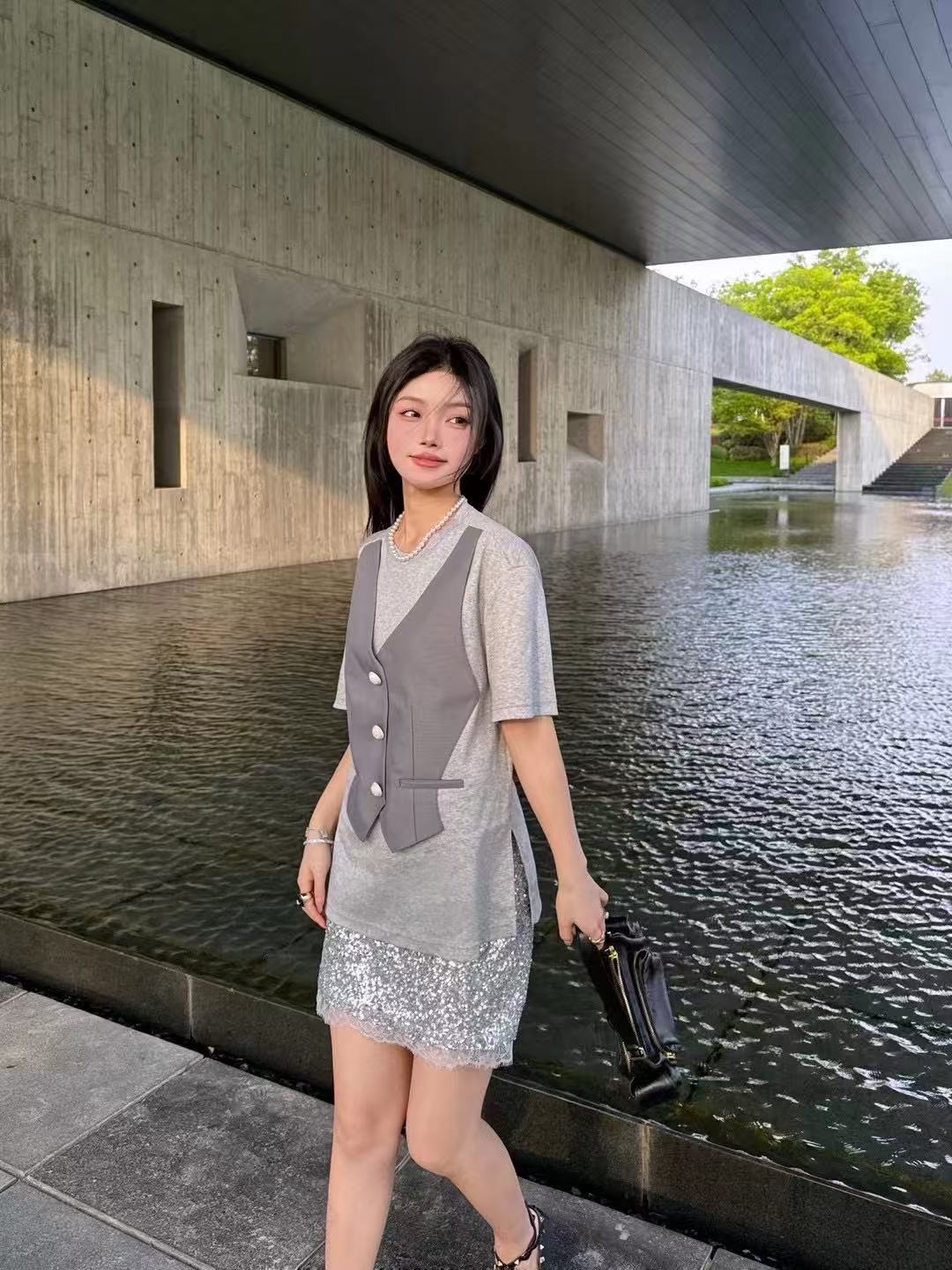 南油服装折扣代拍链接现场 非图片上衣 改价上衣 裤子 No退No换