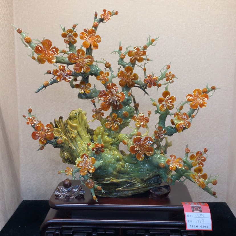 【闪购商品】蛇纹石玉摆件覆膜未镶嵌