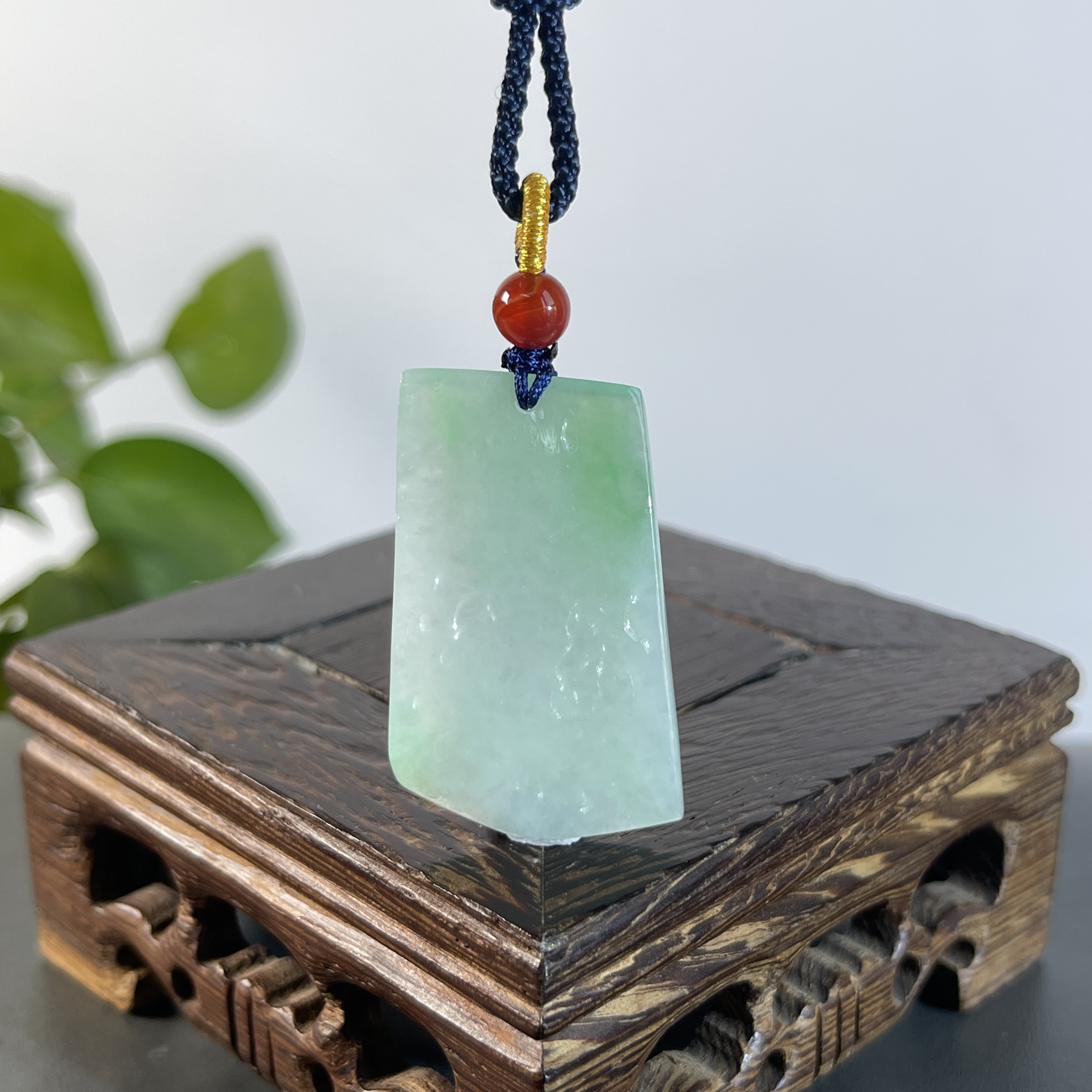 JYA25-40   精品天然翡翠A货原石吊坠