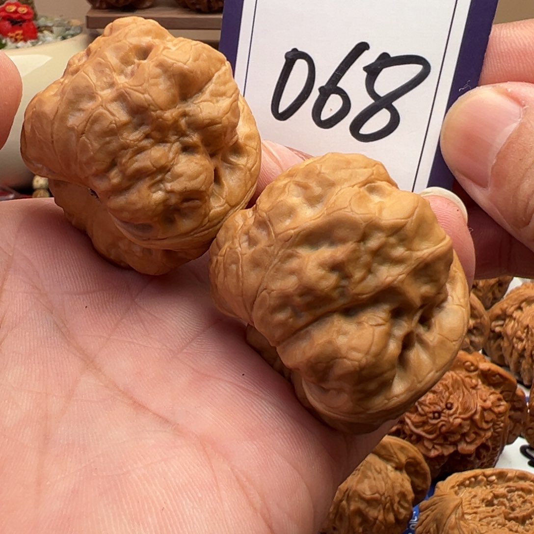 文玩核桃把件全品古蟾42尺寸068 号