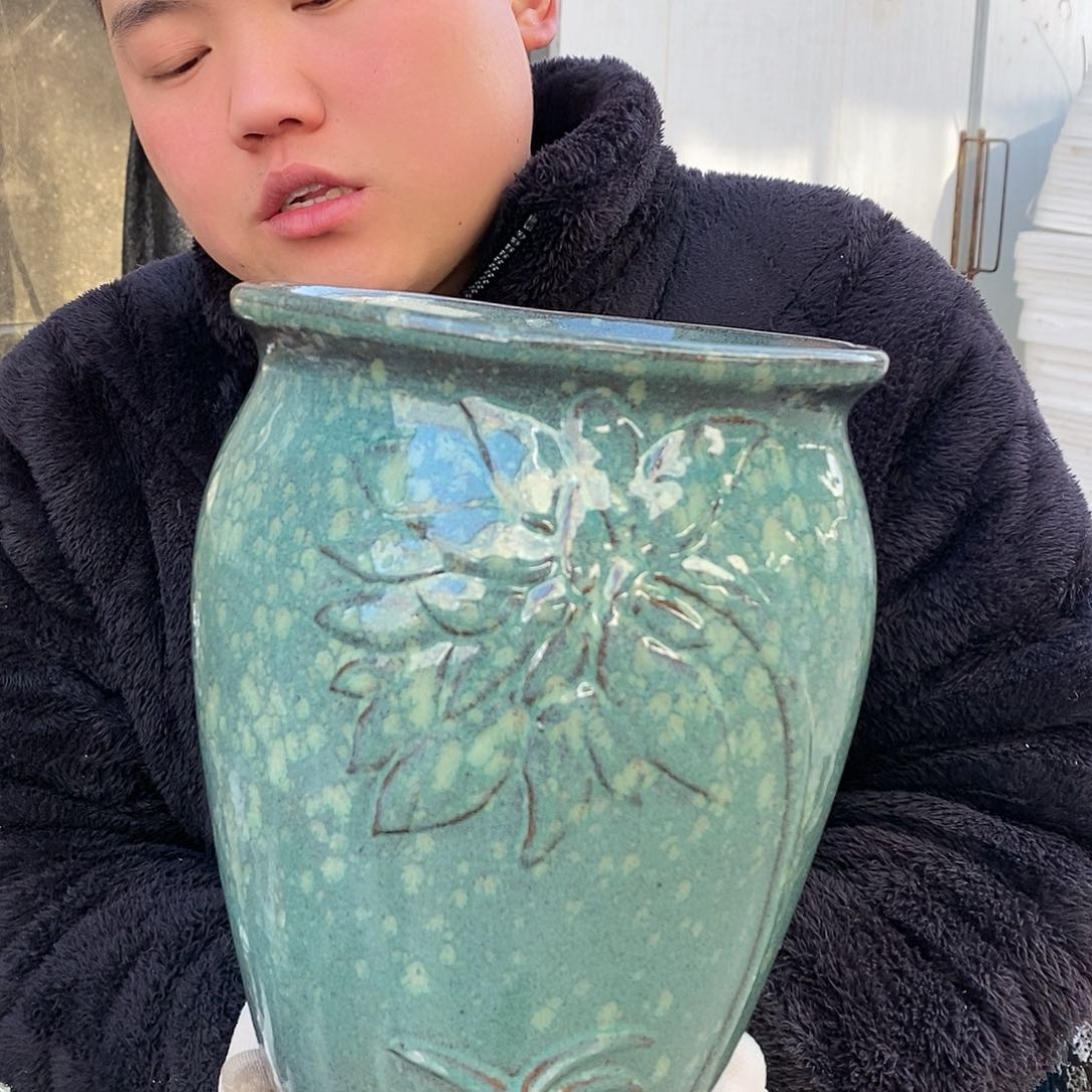 紫砂花盆口20高25福利