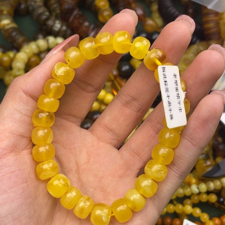 琥珀未镶嵌珠宝奇石