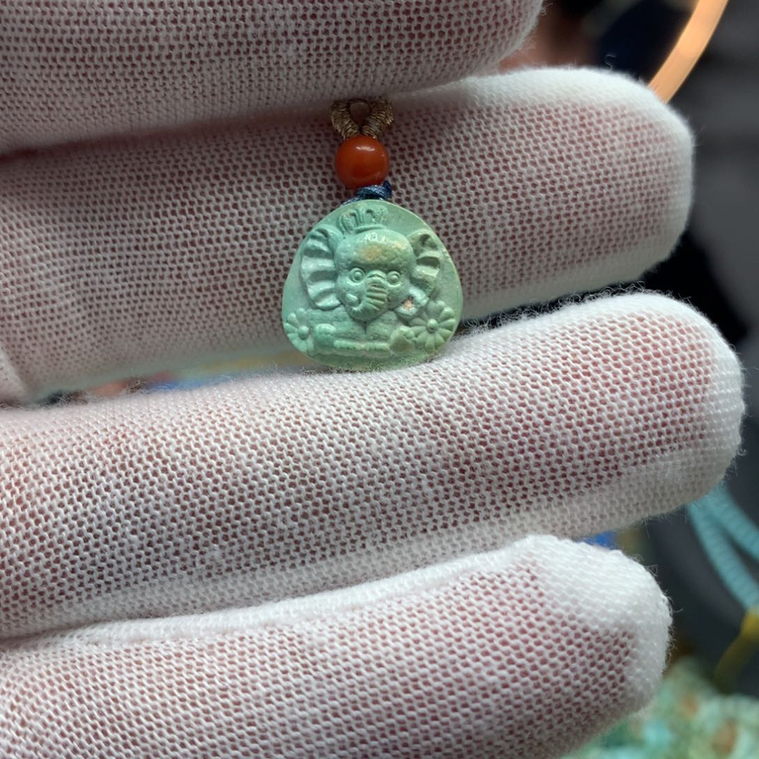 绿松石挂件未镶嵌