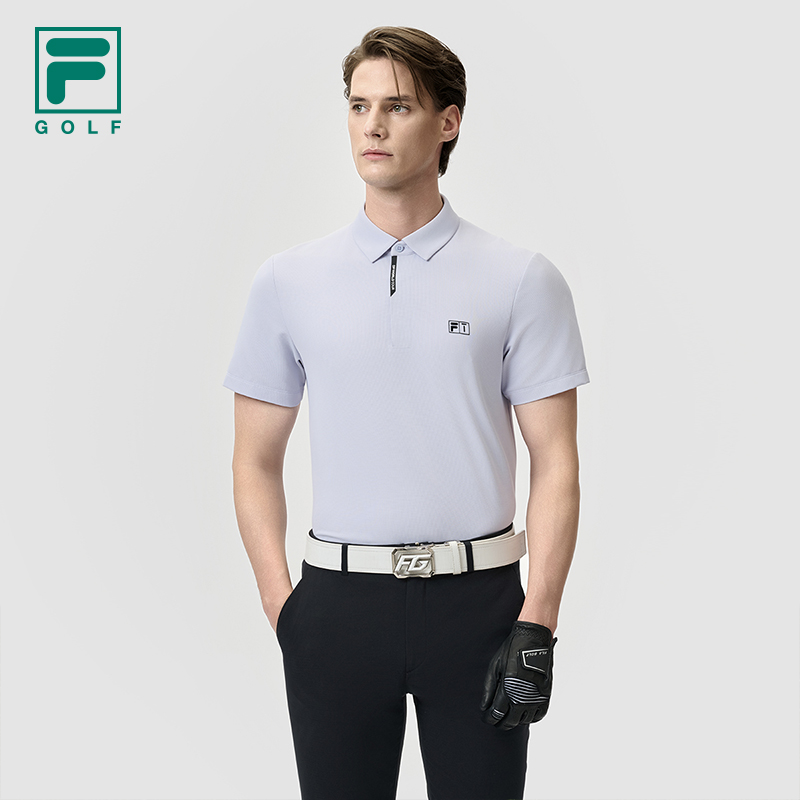 Fila/斐乐男士POLO衫高尔夫高端商务短袖凉感翻领T恤A11M525127F
