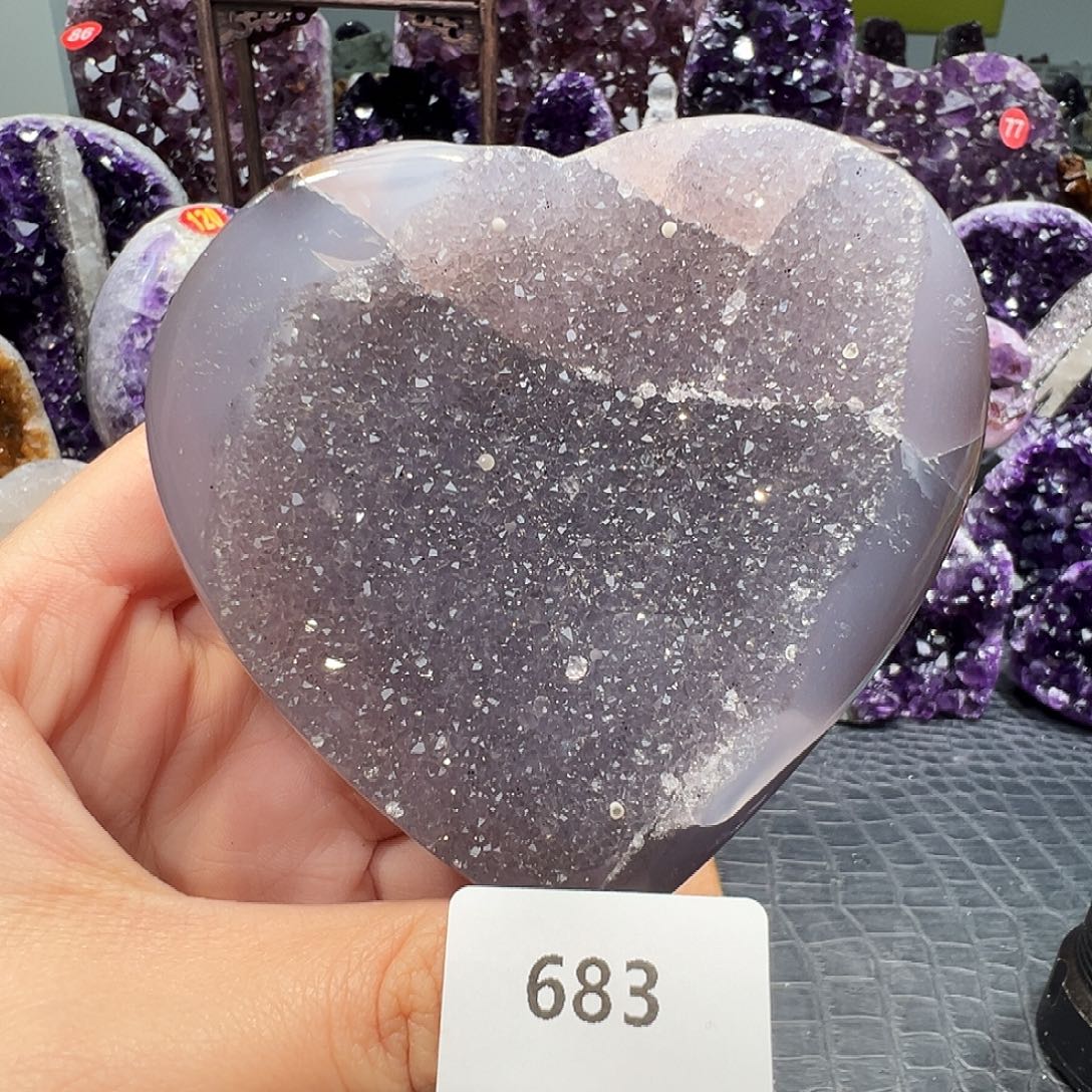 紫晶未镶嵌珠宝半成品