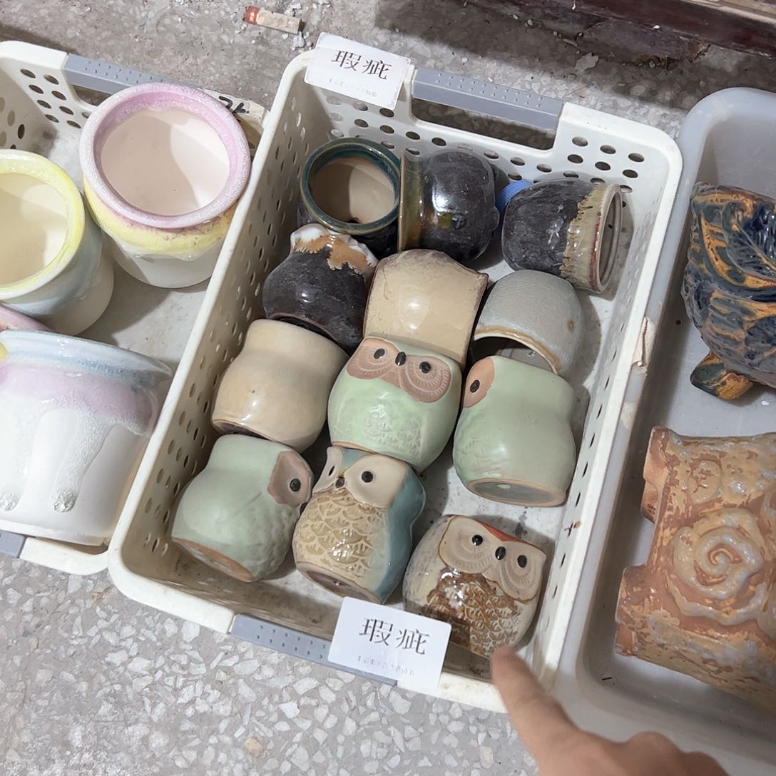 陶瓷多肉小花盆@@1236