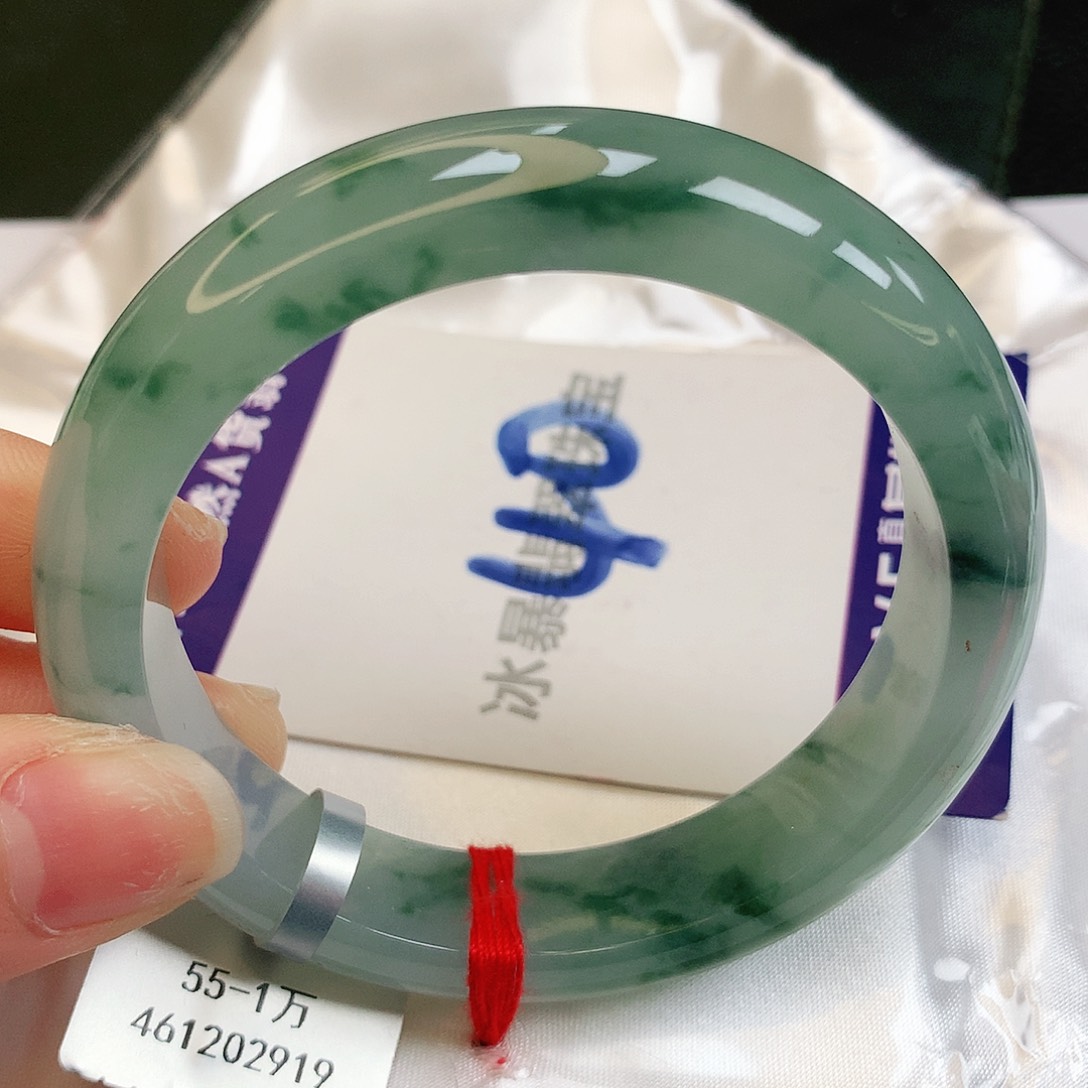 翡翠手镯未镶嵌缅甸天然a货翡翠