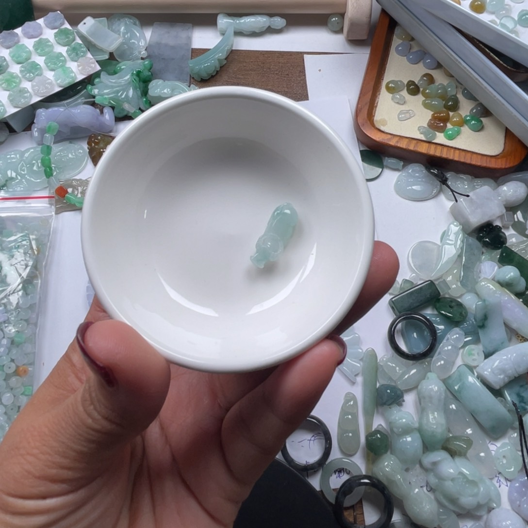 翡翠颈饰未镶嵌456788776