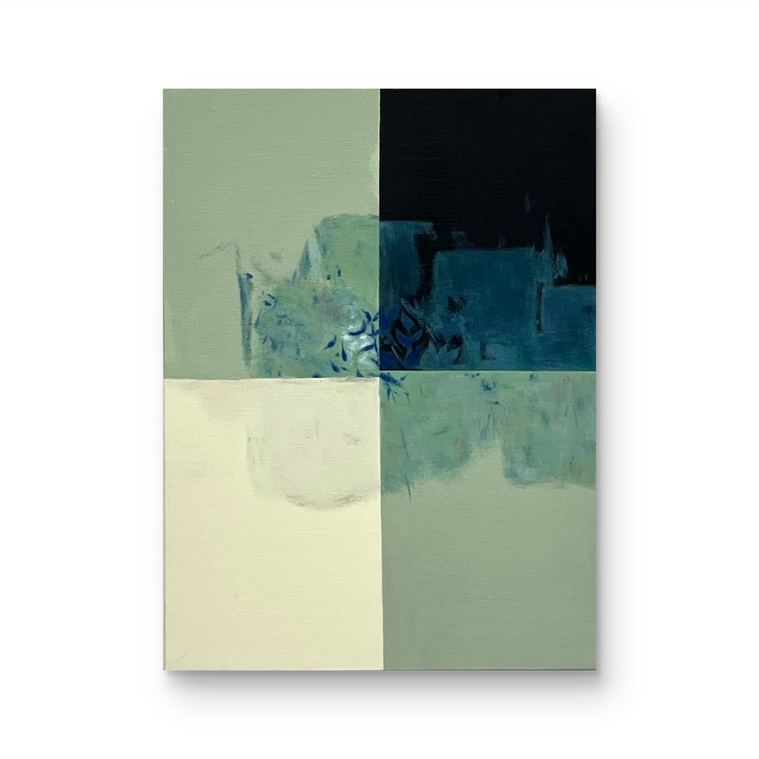 【春柳垂荫2】“45*60” No.304 纯手绘装饰画