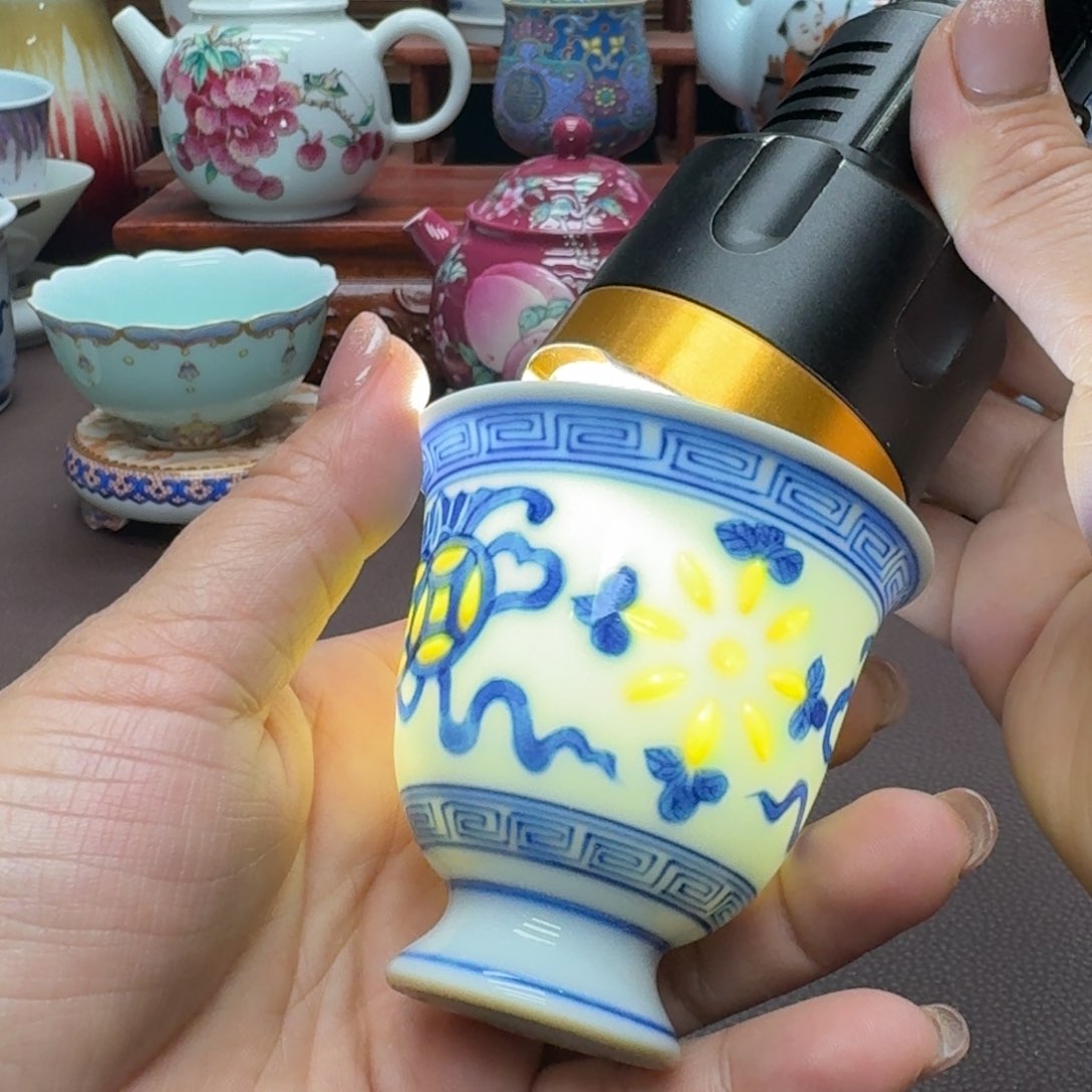 瓷片景德镇仿古手工制作精品展示