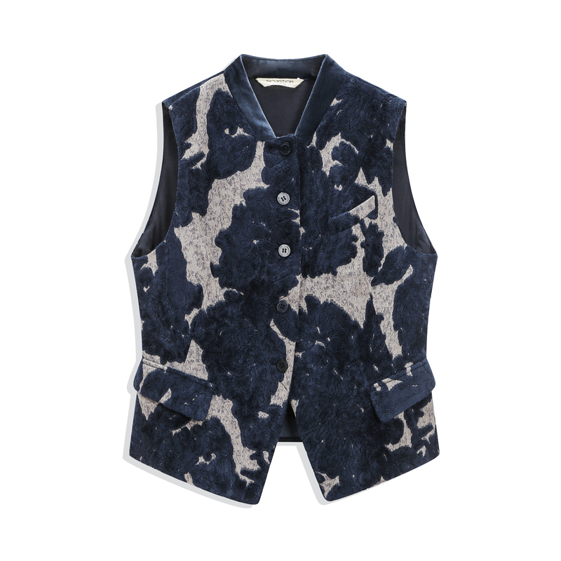 EXCEPTION特色撞料马甲AA25-Y1B02