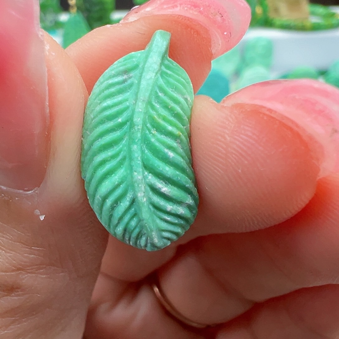 绿松石未镶嵌绿松石  主播万丽