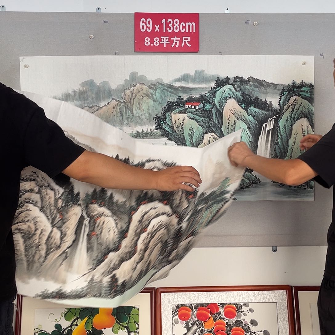 国画山水画作品欣赏2