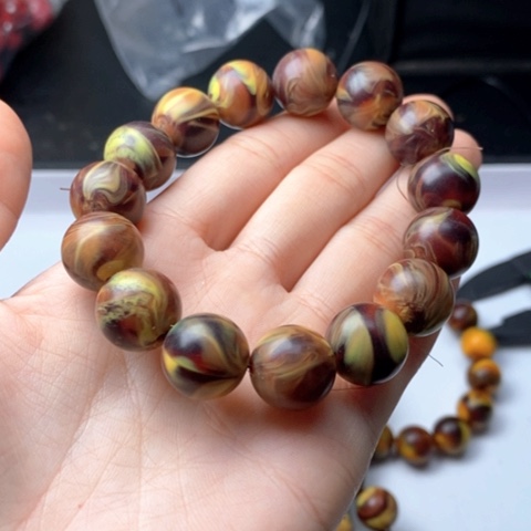 未镶嵌蜜蜡手链手串94