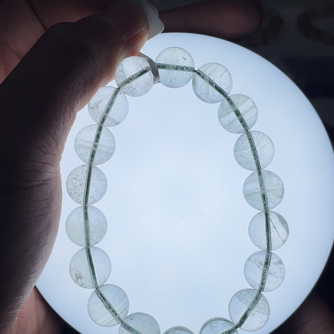 水晶手链未镶嵌绿幽灵11.9