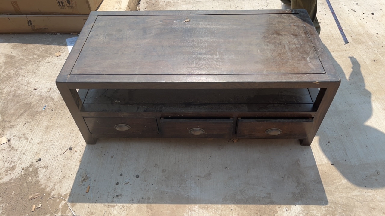 茶几实木120×60×45瑕疵无售后孙1337