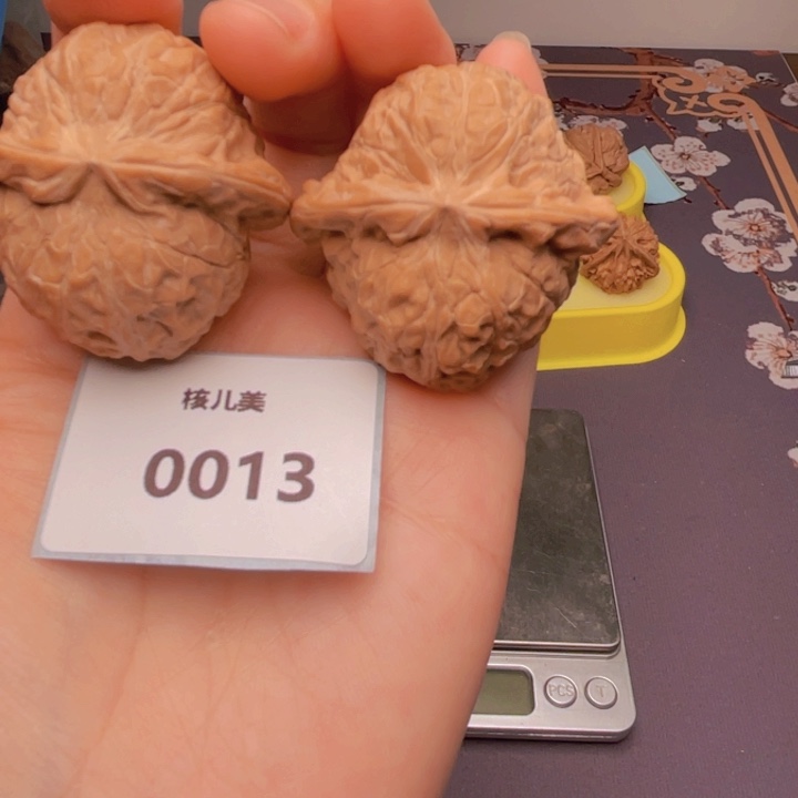 文玩核桃把件南瓜42全品0013