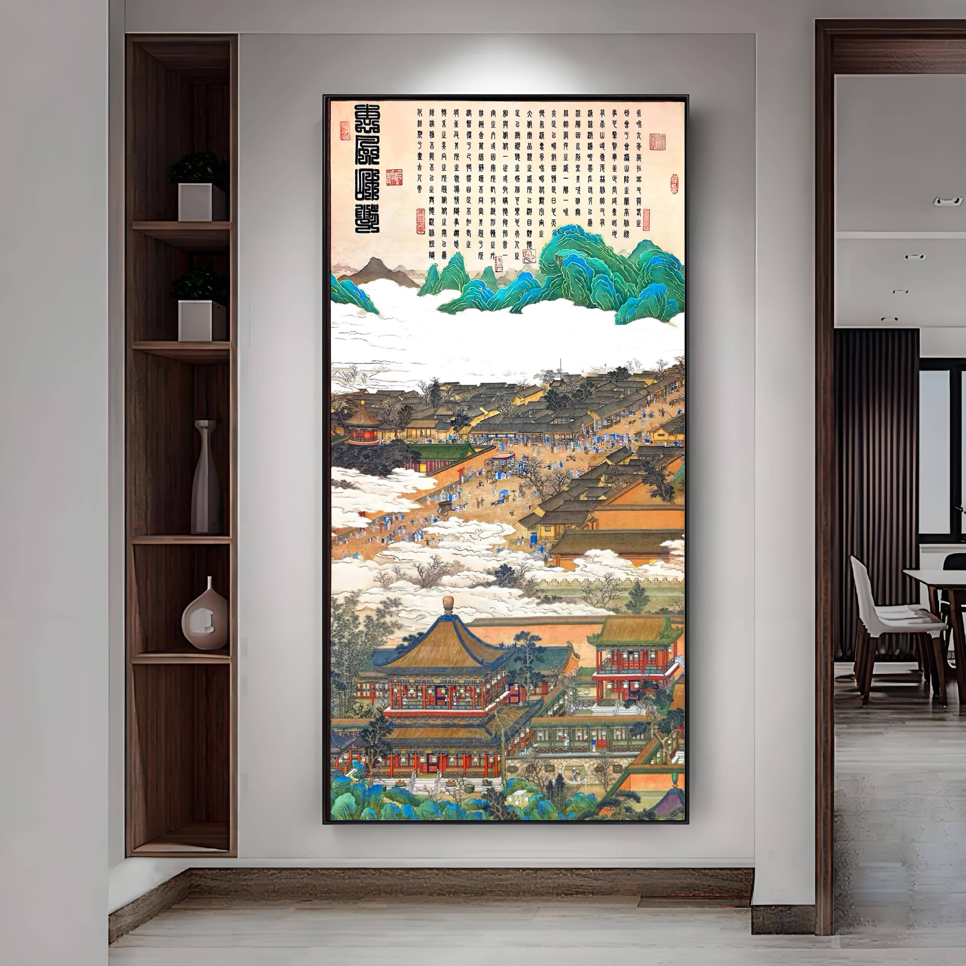 杜身林教授作品 《惠风和畅》