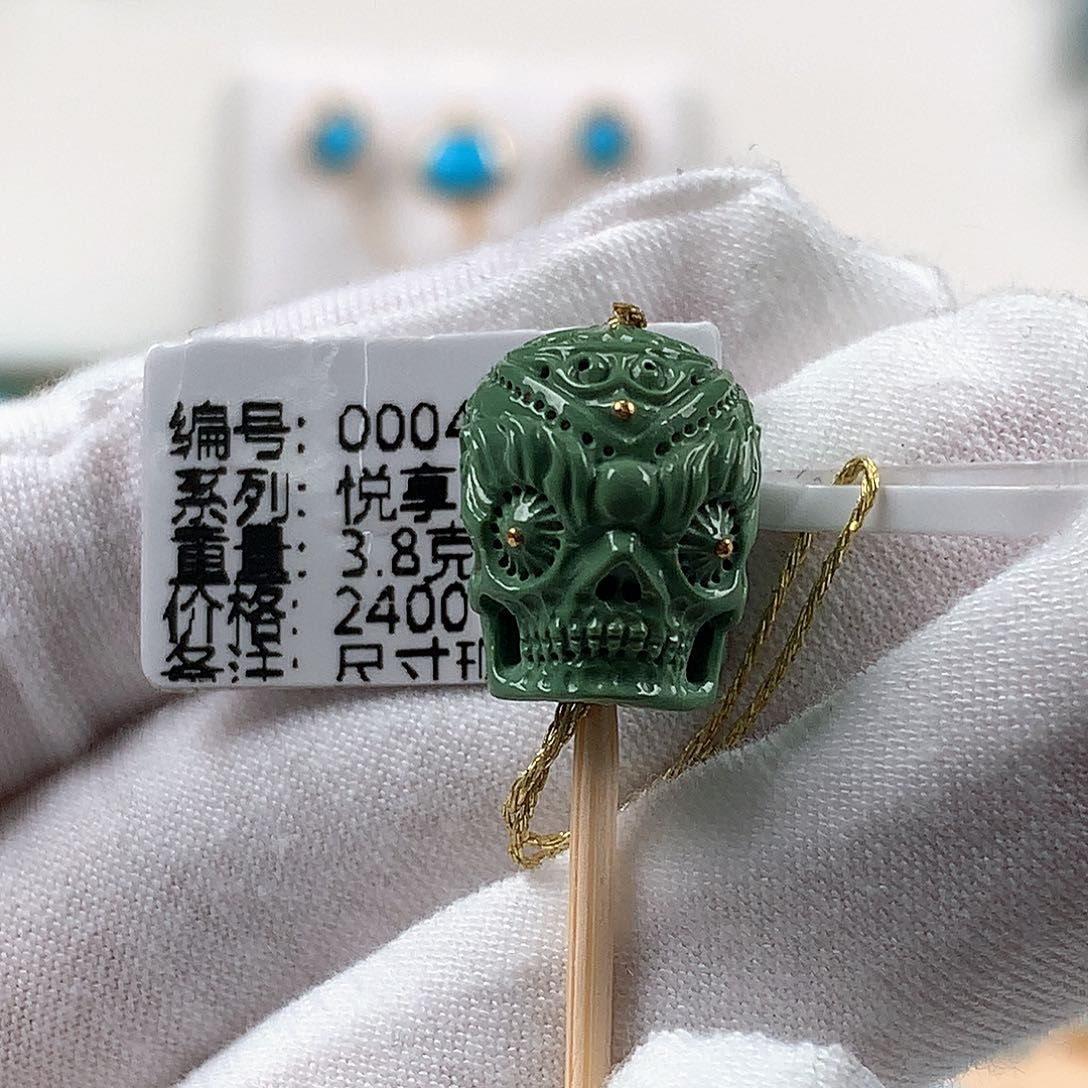 绿松石珠宝奇石未镶嵌