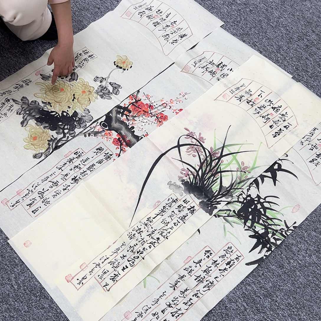 国画纯手绘字画作品欣赏