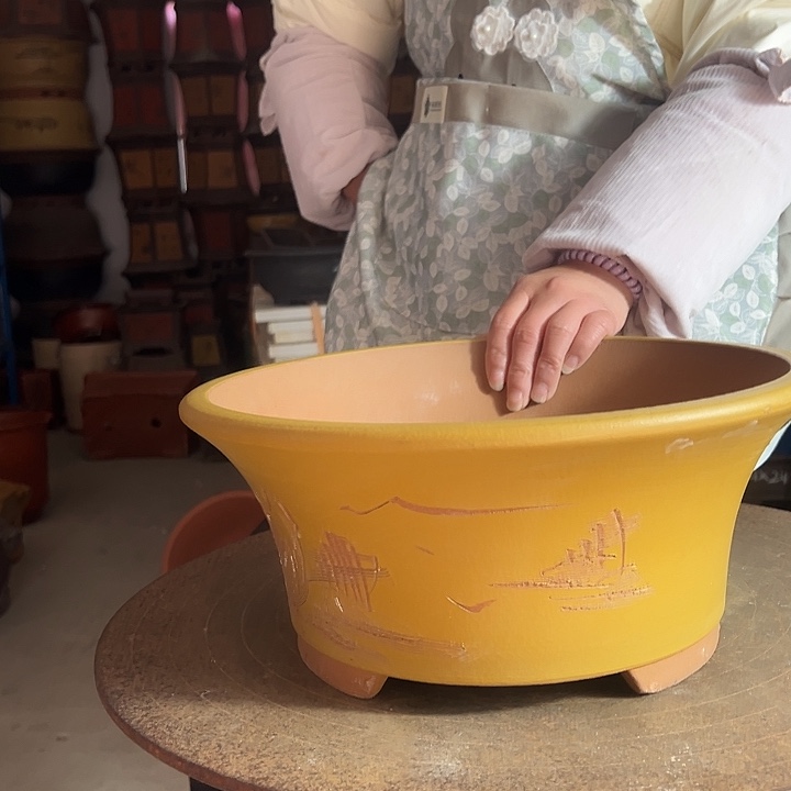 33黄票口花盆花盆花盆