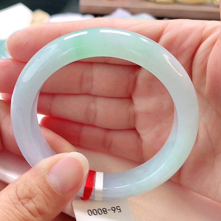 未镶嵌手镯翡翠56正