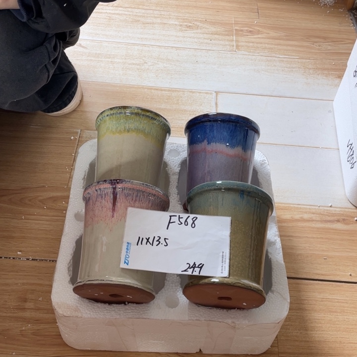 粗陶多肉花盆微瑕568