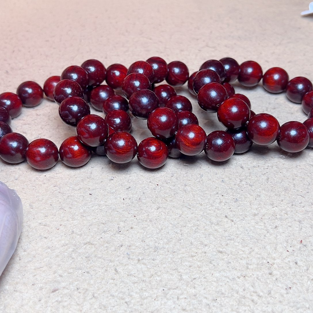 手串/手链小叶紫檀1.8至尊级帝王泥鳞底一档头货