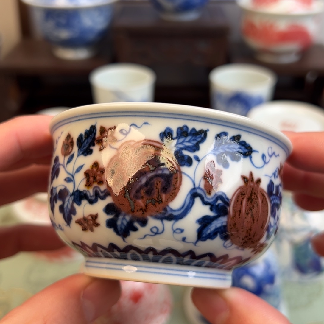 瓷片景德镇瓷器手工手绘