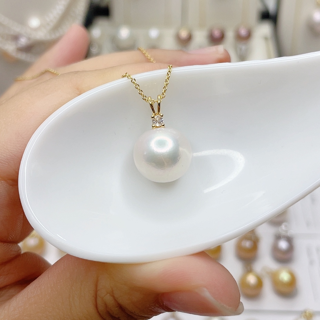 淡水珍珠合金吊坠(赠链)