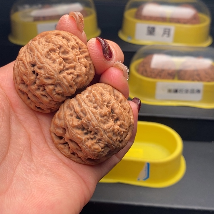 Y**Y粗筋文玩核桃把件