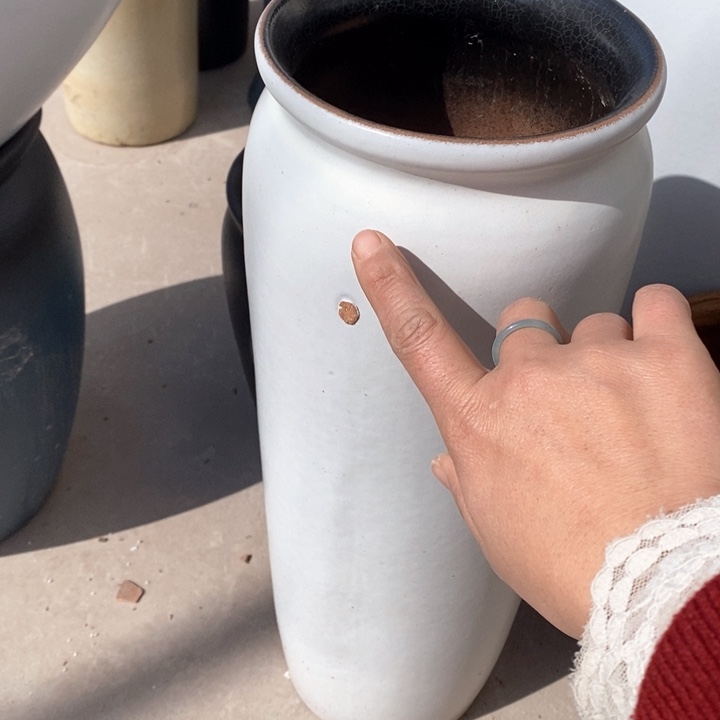 紫砂花盆0207瑕——30瑕