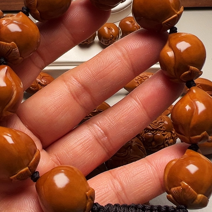 手串/手链橄榄核寿桃串