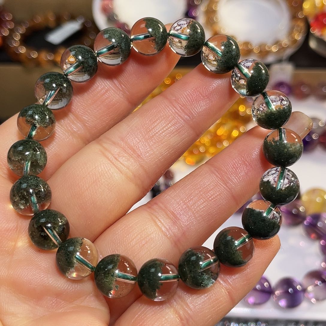 水晶手串未镶嵌手链9.6