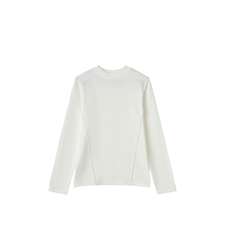 【李不了】加绒鱼骨设计百搭打底衫9999