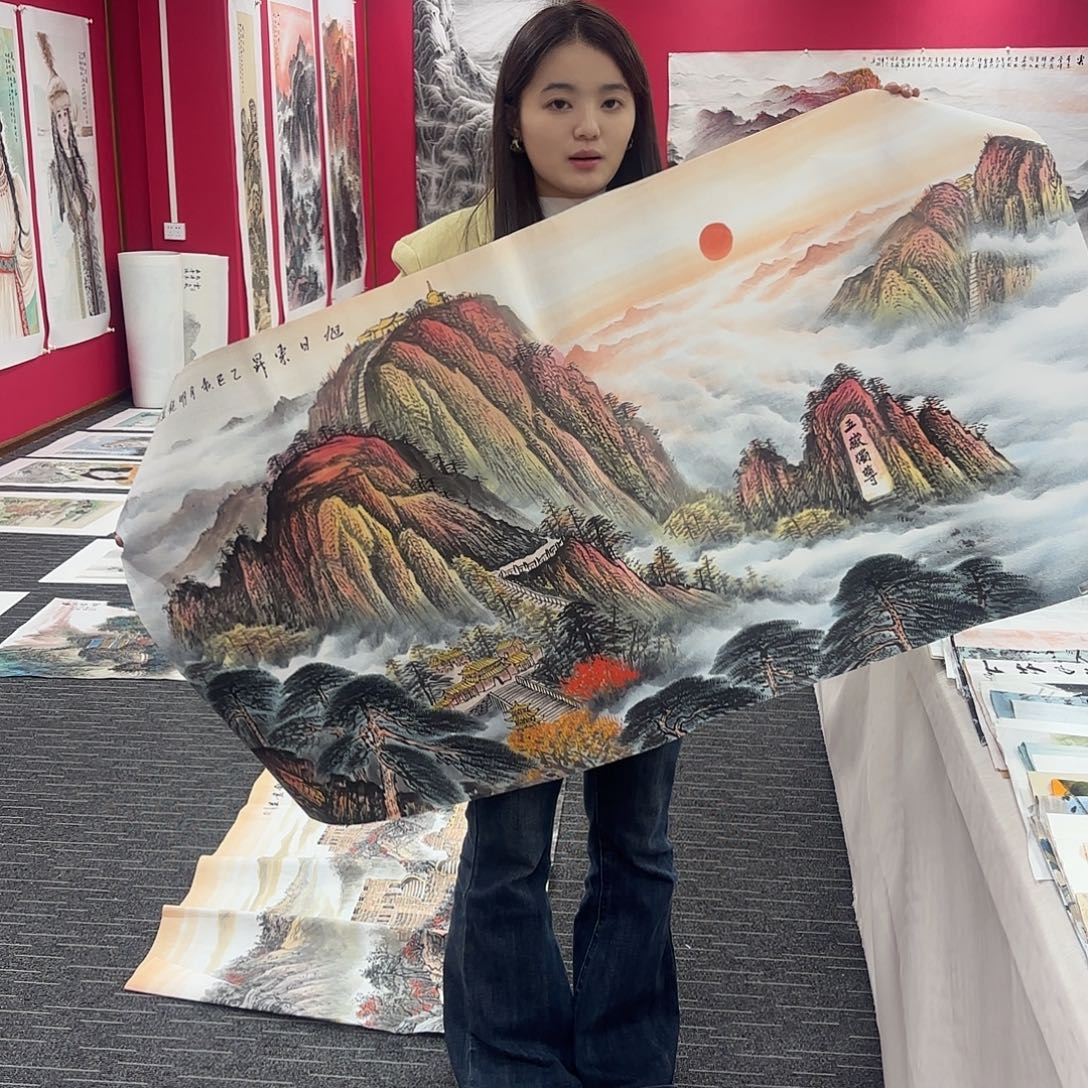 国画国画作品纯手绘