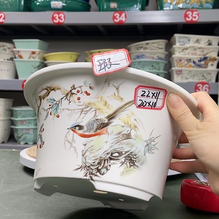紫砂紫砂花盆2583