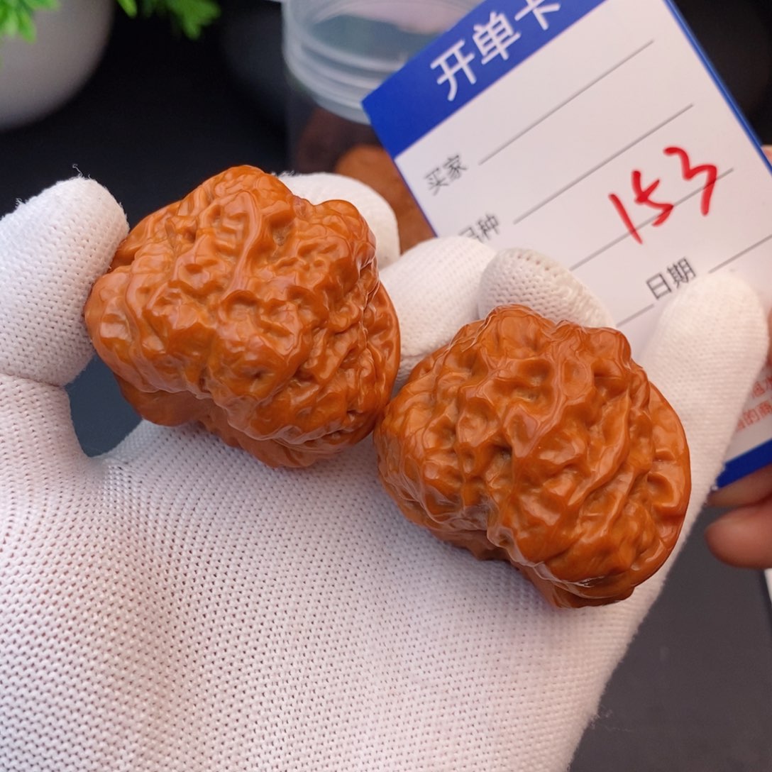 文玩核桃把件42蛤蟆头153