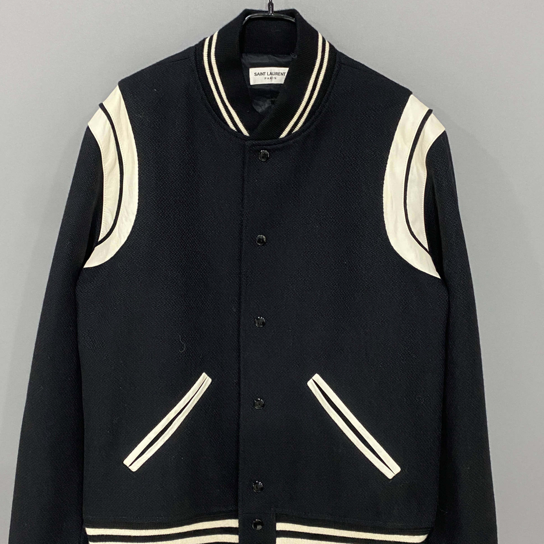 99新 YSL/圣罗兰 99新黑白经典棒球服 圣罗兰/54码/26624