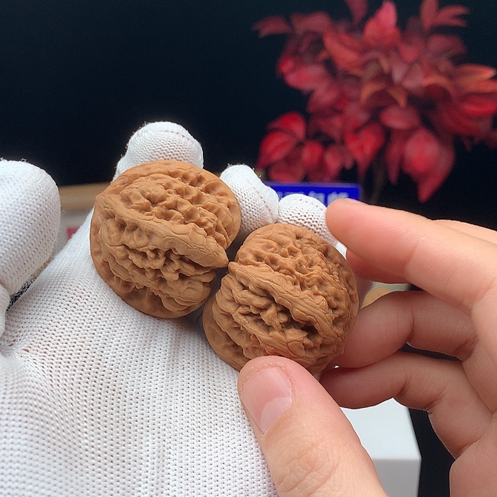 文玩核桃吊坠九龙筋