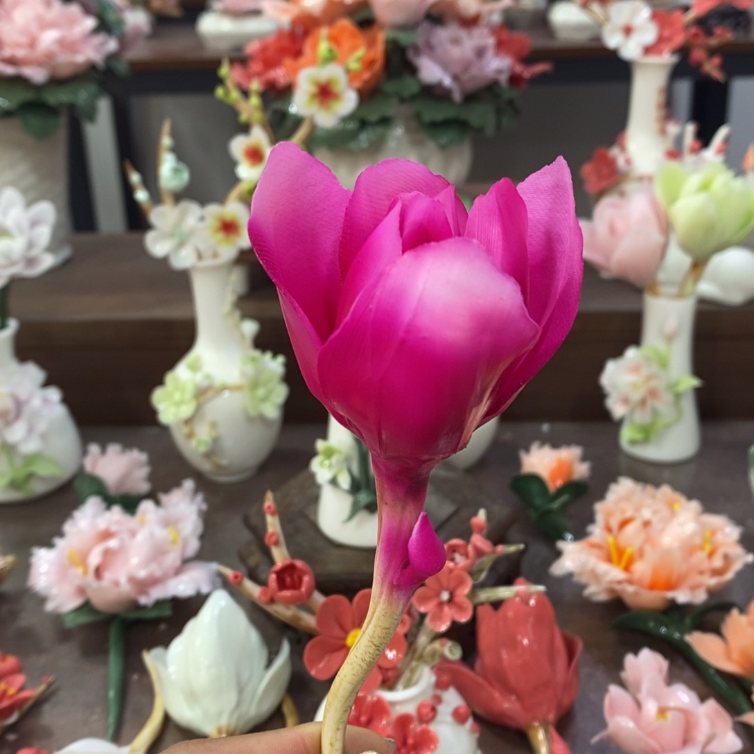 瓷片陶瓷工艺品摆件