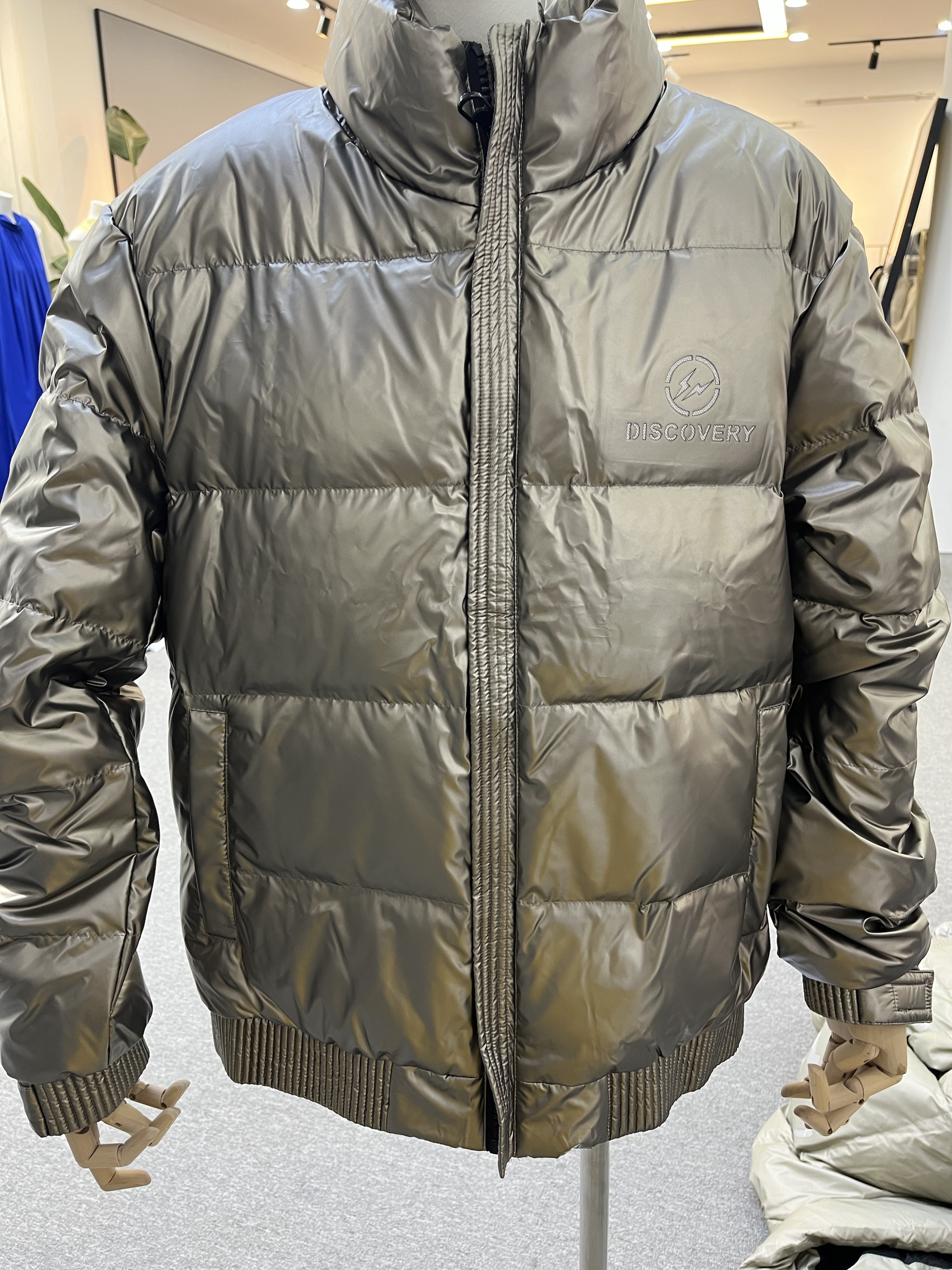 208812 冬季短款羽绒服立领潮流男羽绒外套