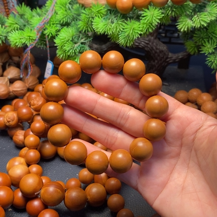 橄榄核手串1.6无补光珠
