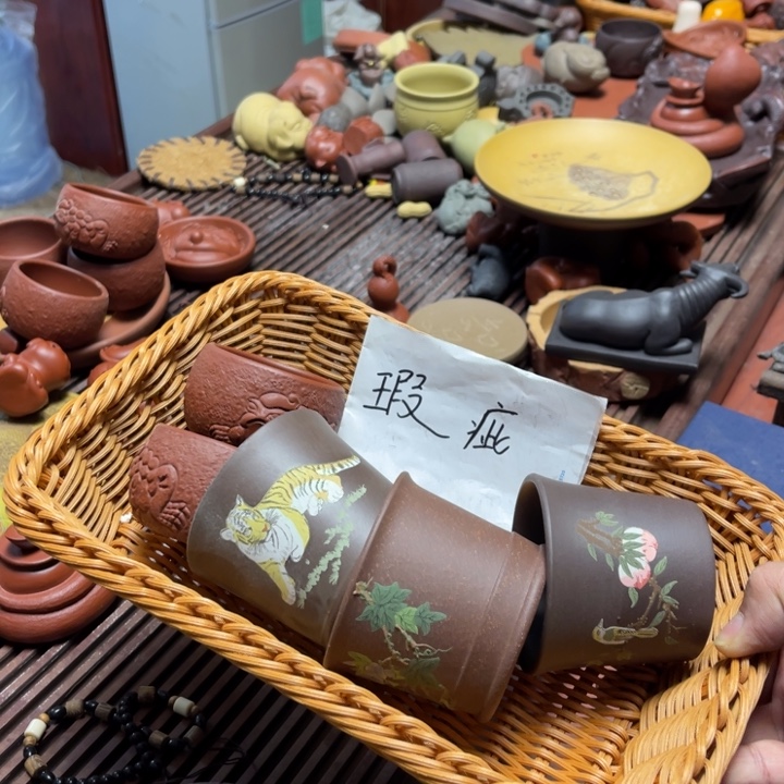 紫砂茶宠紫砂瑕疵