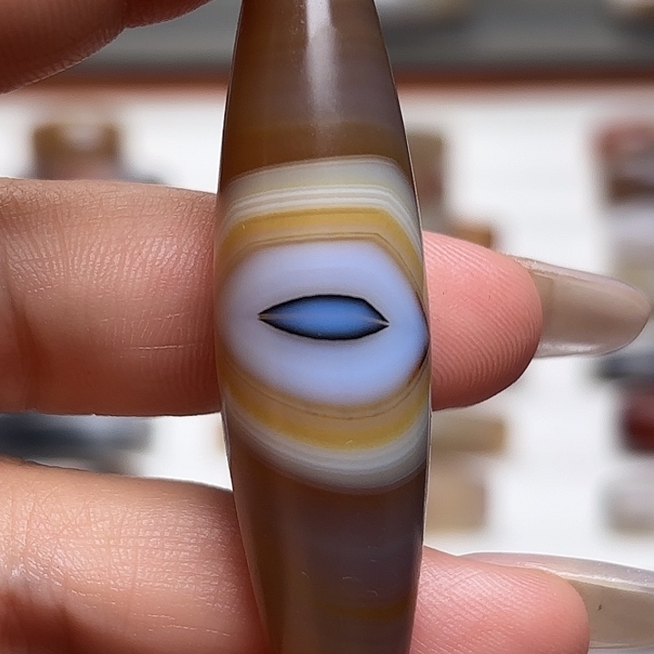 玛瑙/玉髓合金颈饰