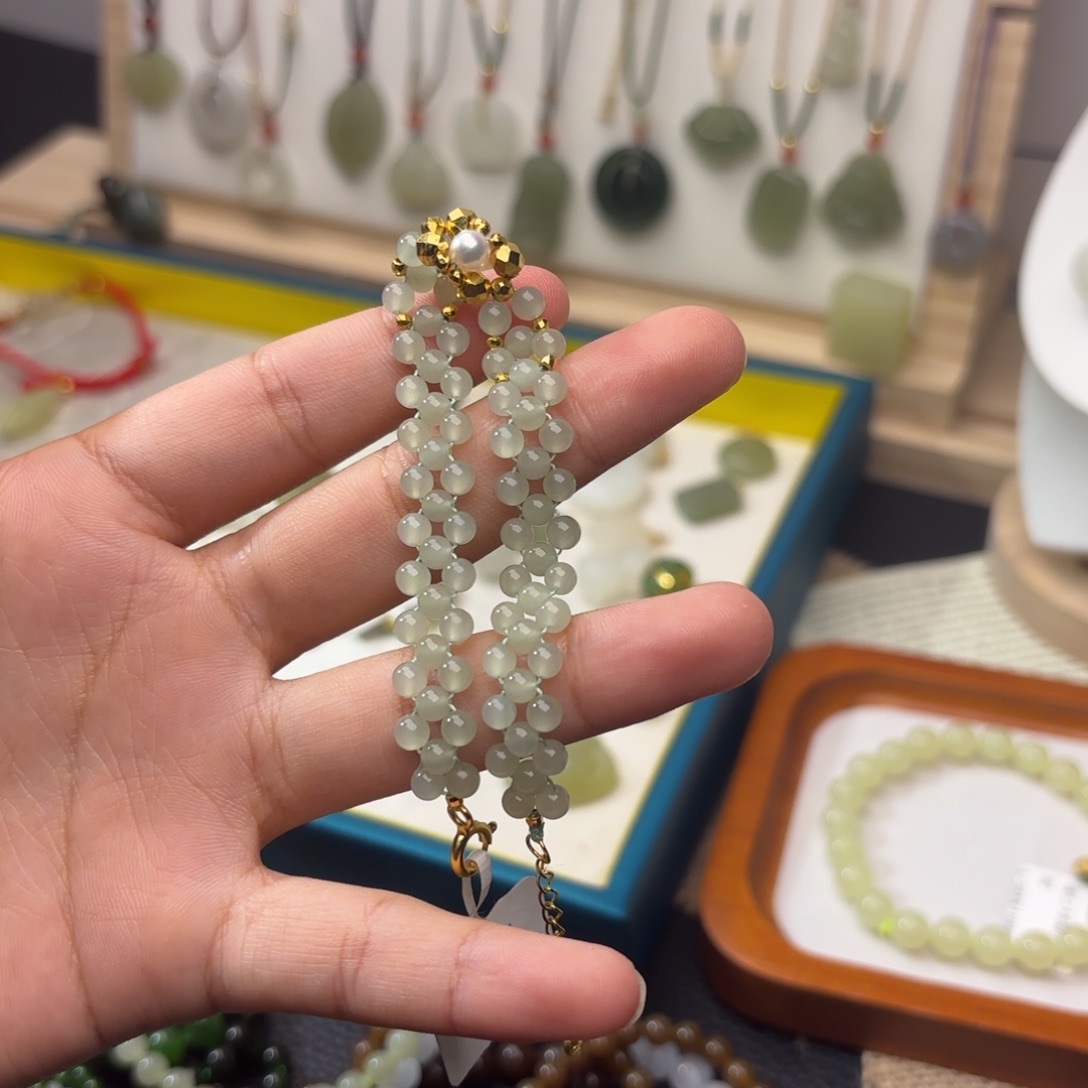 手链未镶嵌和田玉