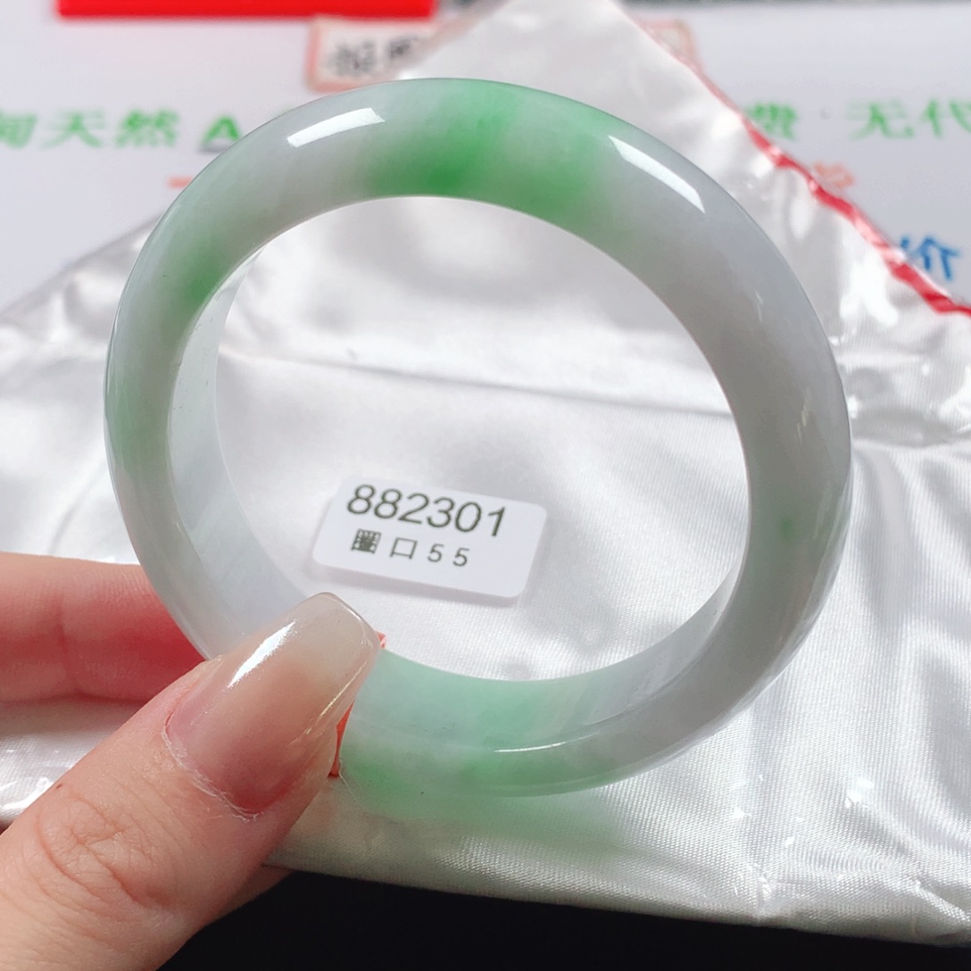 未镶嵌手镯翡翠天然翡翠手镯882301